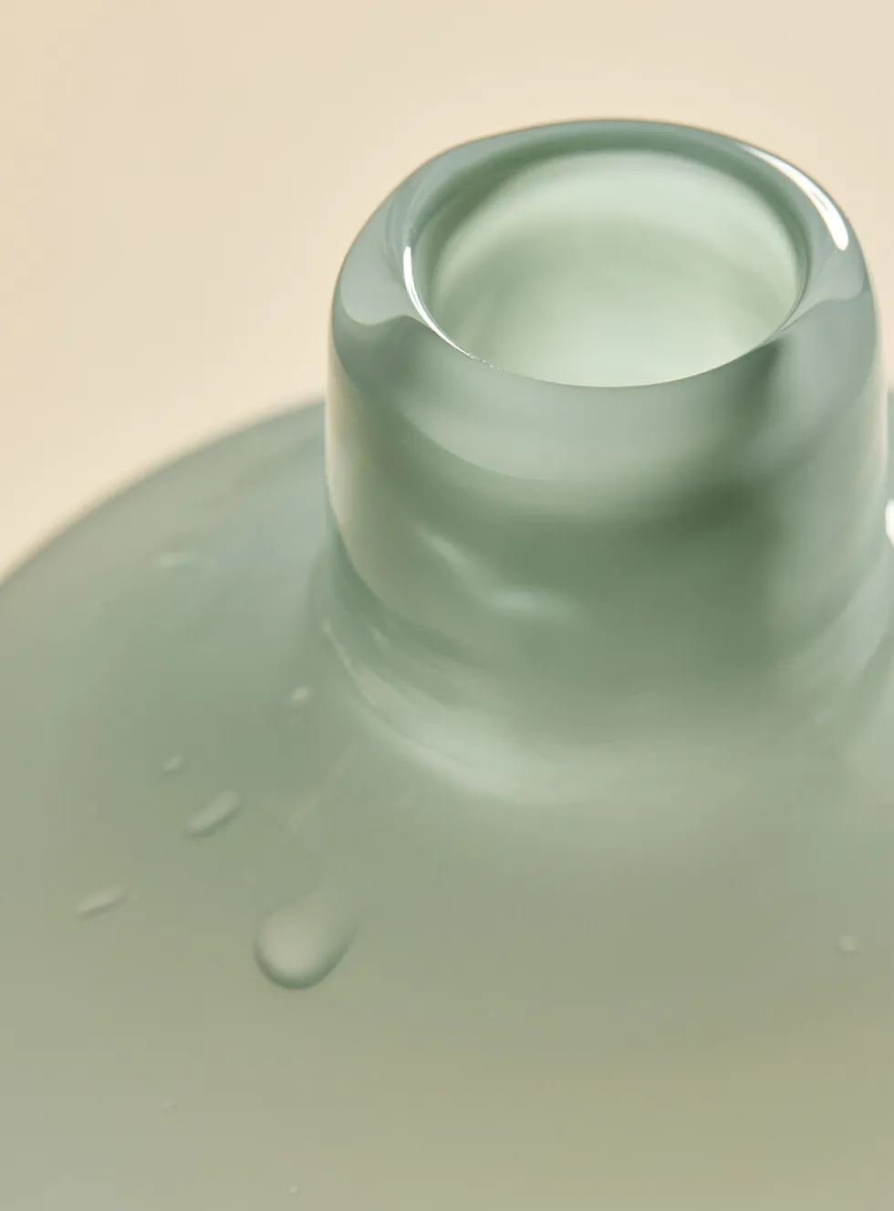 Blown-glass jug