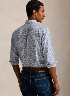 Blue check Oxford shirt