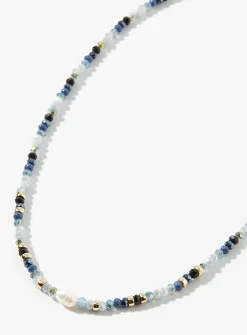 Blue necklace