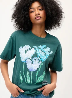 Blurry tulips T-shirt