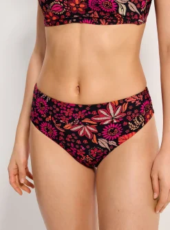 Blushing flower high-rise bikini
