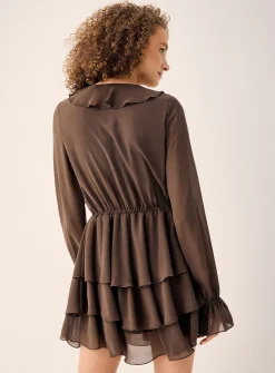 Bohemian chiffon dress