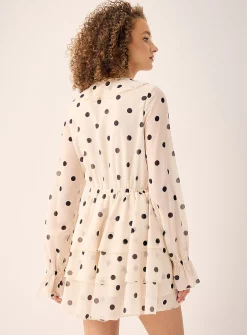 Bohemian chiffon dress