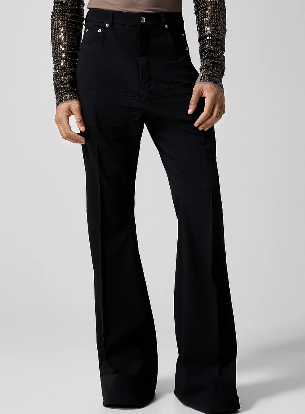 Bolan pure virgin wool bootcut pant