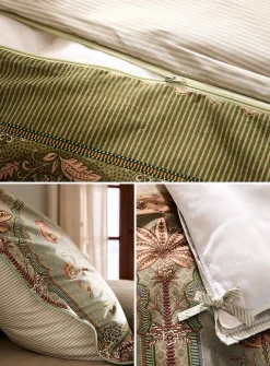 Bollywood Dreams floral patterns duvet cover set