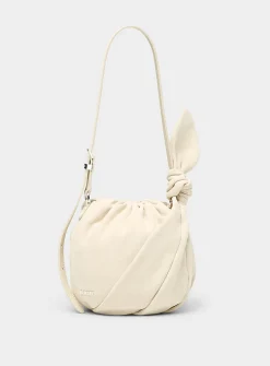 Bon Bon suede handbag