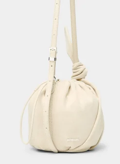 Bon Bon suede handbag