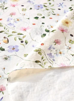 Botanical garden vinyl tablecloth