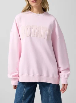 Bouclé logo sweatshirt