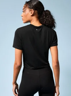 Bouncy jersey boxy T-shirt