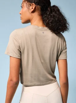 Bouncy jersey boxy T-shirt