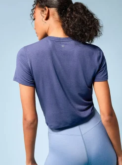 Bouncy jersey boxy T-shirt