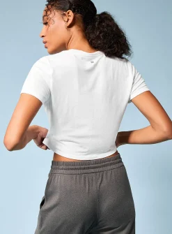 Bouncy jersey boxy T-shirt