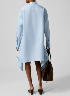 Bows and bib shirtdress