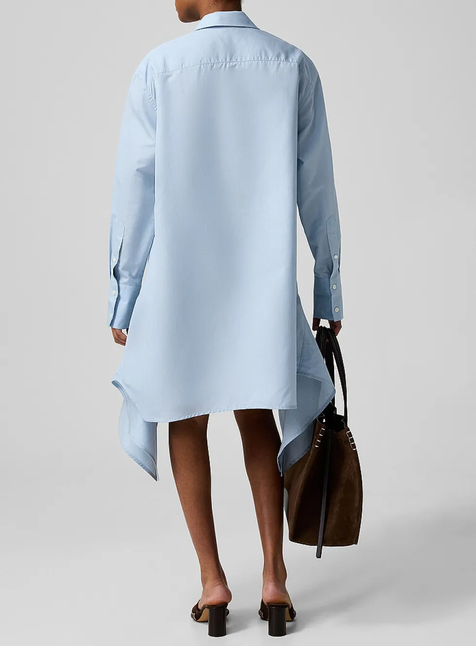 Bows and bib shirtdress