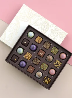 Box of assorted fine chocolates