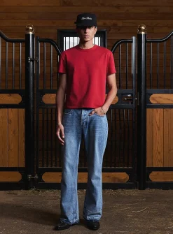 Boxy cropped T-shirt