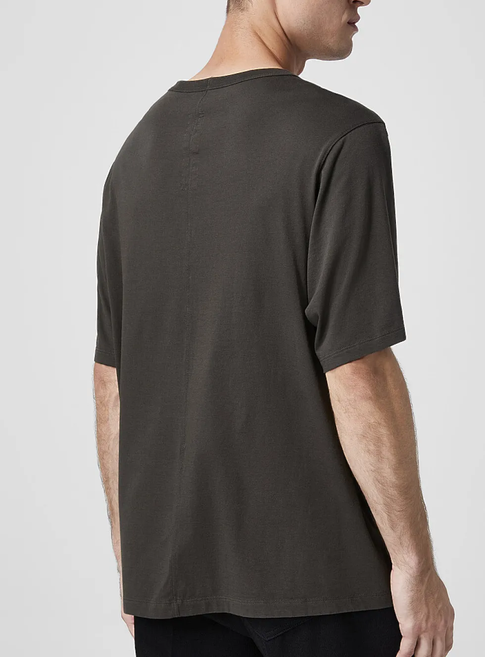 Brad tone-on-tone seams T-shirt