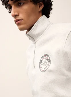 Brady zip-collar sweatshirt