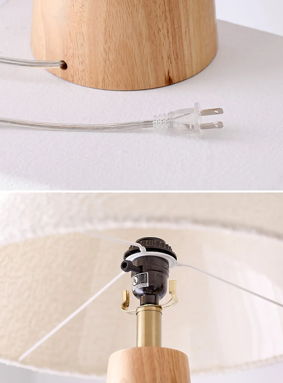 Brayden cone-shaped table lamp