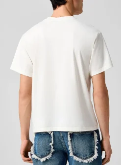 Breakfast in Bed printed T-shirt
