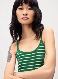 Bright stripe cami