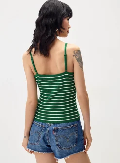 Bright stripe cami