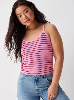 Bright stripe cami