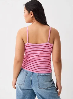Bright stripe cami