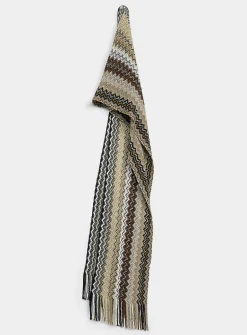 Brilliant zigzag scarf