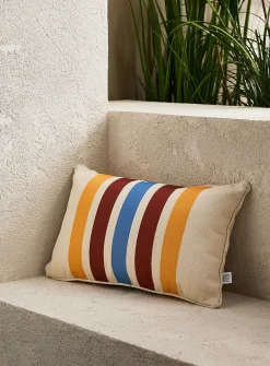 Broad stripes removable-cover outdoor cushion