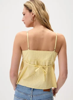 Broderie anglaise and bows cami
