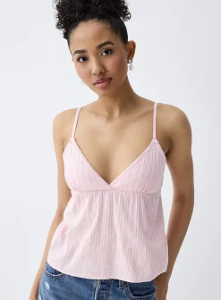 Broderie anglaise and bows cami