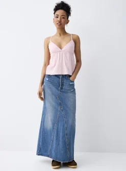Broderie anglaise and bows cami