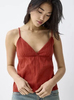 Broderie anglaise and bows cami