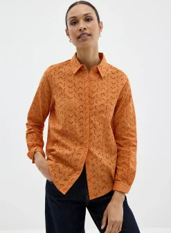 Broderie anglaise shirt