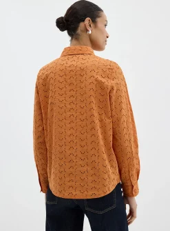Broderie anglaise shirt