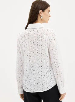 Broderie anglaise shirt
