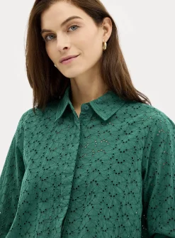 Broderie anglaise shirt