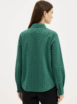 Broderie anglaise shirt