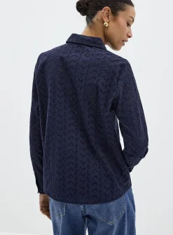 Broderie anglaise shirt