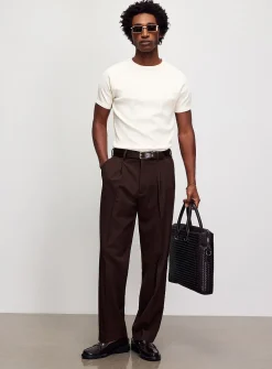 Brown soft pant