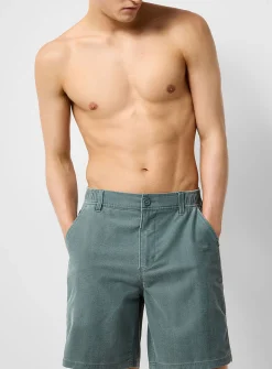 Brushed canvas boardshort