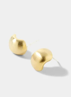 Brushed half-hoops