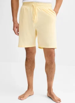 Brushed jersey pyjama short