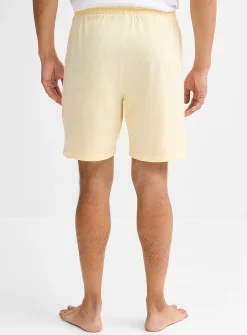 Brushed jersey pyjama short