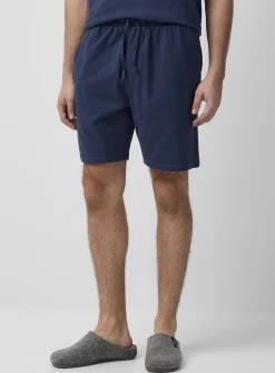 Brushed jersey pyjama short