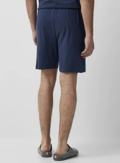 Brushed jersey pyjama short