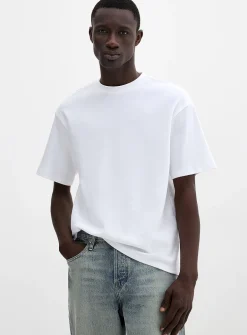 Brushed-jersey T-shirt