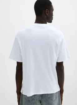 Brushed-jersey T-shirt